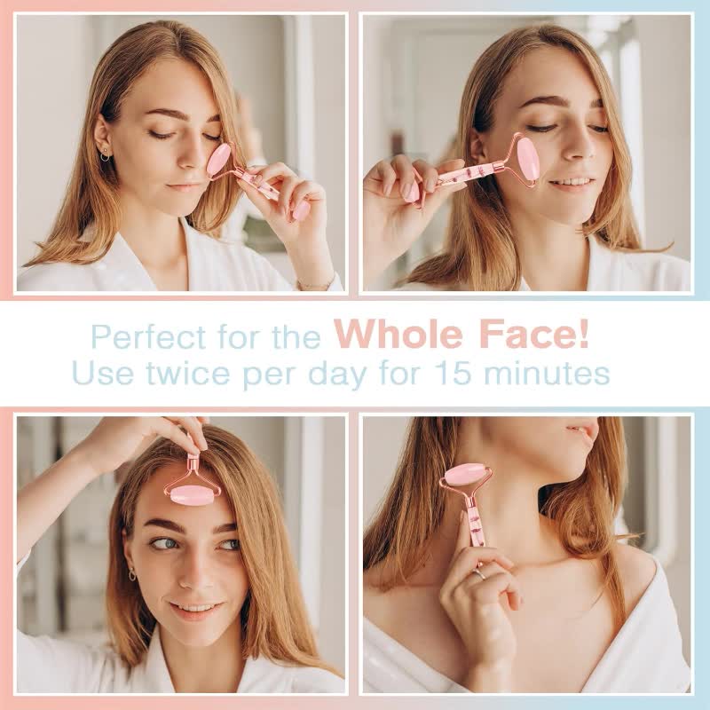Asthéa Veluna Rose Quartz Roller