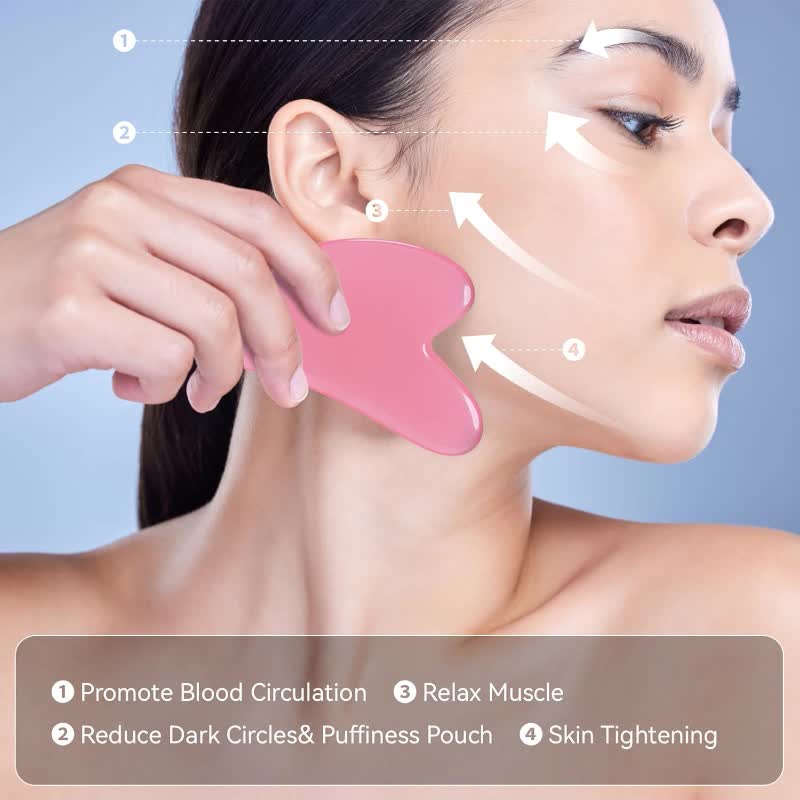 Asthéa Veluna Quartz Facial Massage Tool