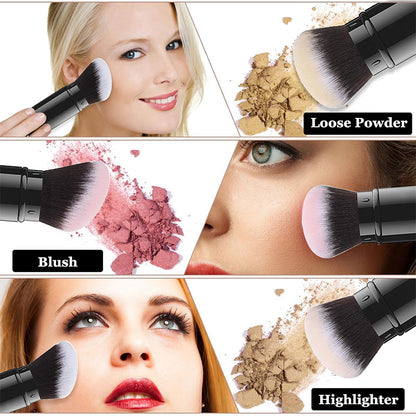 Asthéa Veluna Retractable Kabuki Brush
